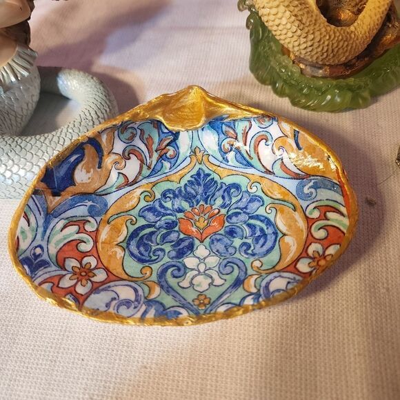 DECOUPAGE CLAM SHELL - Picture 5 of 8